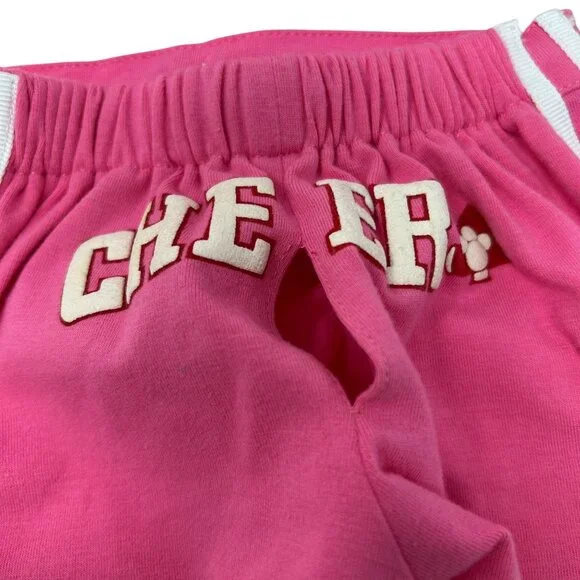 Build-A-Bear Cheerleading Outfit Pink & White Top & Shorts For Stuffed Animals - Picture 12 of 12
